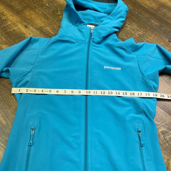 Patagonia Simple Guide Hoody Jacket Coat Women’s Size Medium Zip Up Curacao Blue - Picture 2 of 12